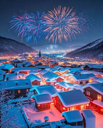 青云溪畔林海听雪｜Cozy Inn暖居别墅(亚布力滑雪旅游度假区店)图片