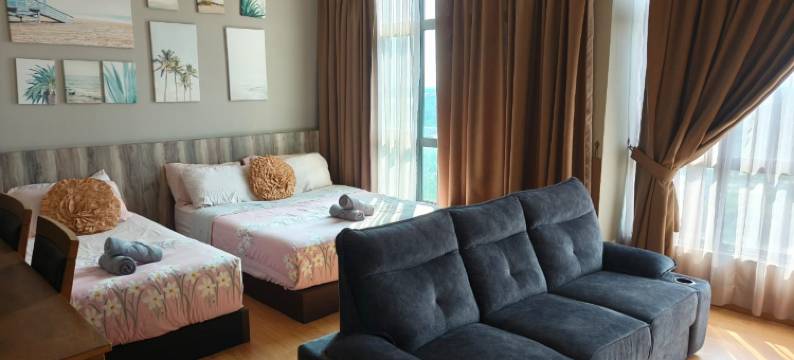 Gotcha Imperium Residence, Spacious Studio Room I Fits Couple, Friends & Family 4-5pax图片
