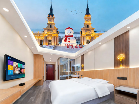 悦影·澜湾酒店(冰雪大世界太阳岛店)