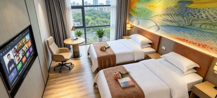 万悦·高空云端城景city view美居(广州南站番禺长隆店)图片