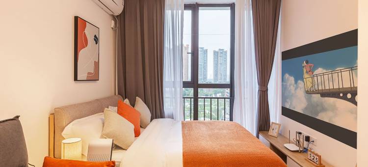 栖牛·NICE投影自助公寓(海伦天麓店)图片