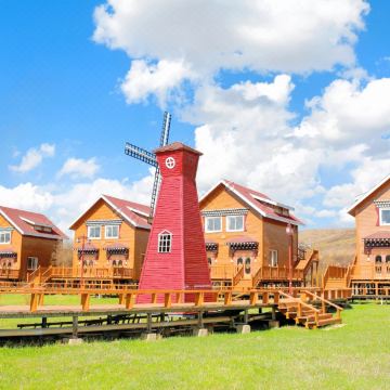 红原虎头山安多部落民族风情村图片