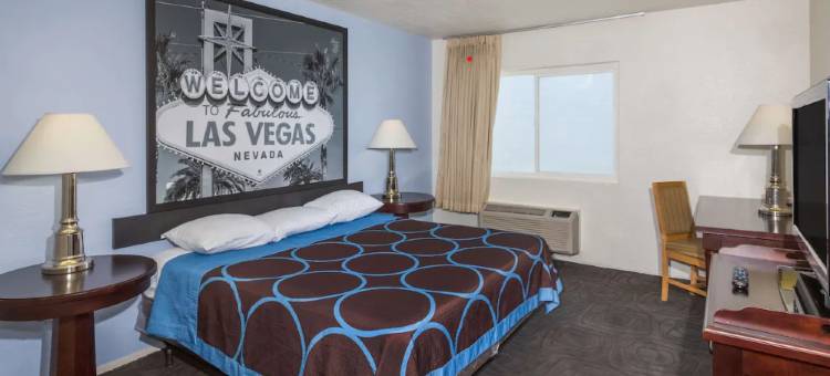 拉斯维加斯北-弗里蒙特街区温德姆速8酒店(Super 8 by Wyndham Las Vegas North Strip/Fremont St. Area)图片