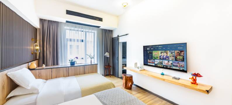 听海轩奢·知北游轻法式风格情侣亲子度假别墅图片