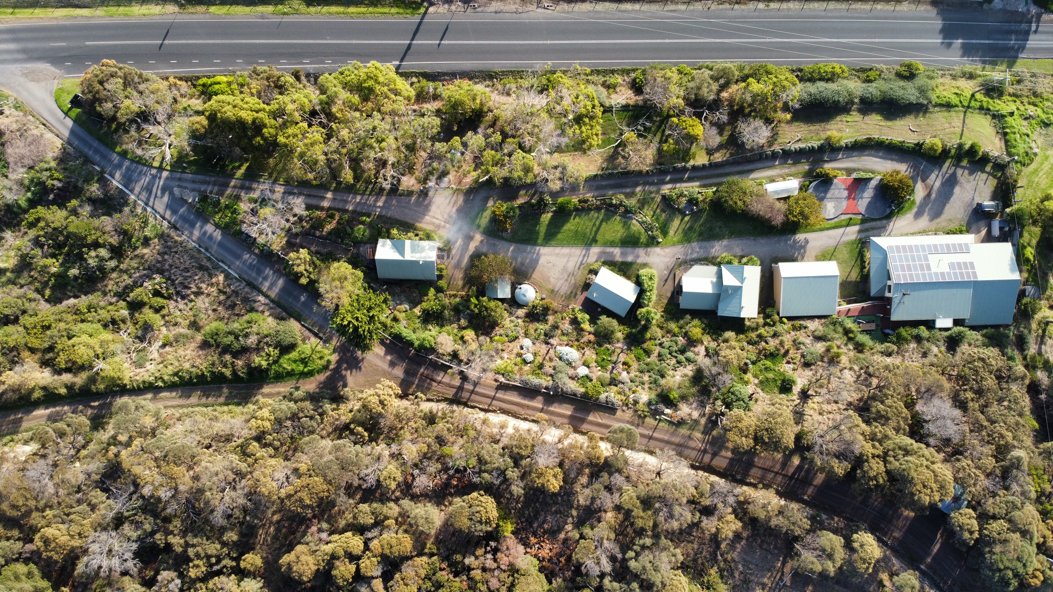Eastern Reef CottagesOver view