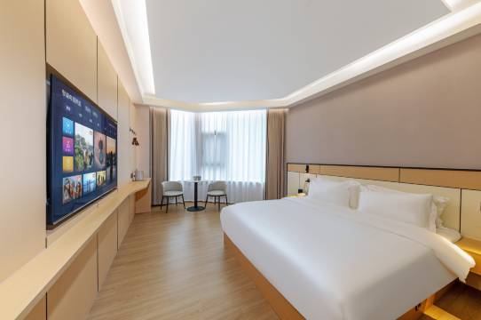 栖夕酒店(重庆冉家坝花卉园地铁站店)