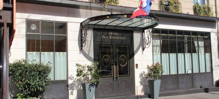 巴黎和平共和国原创城市酒店(The Originals City, Hôtel Paix République, Paris)图片