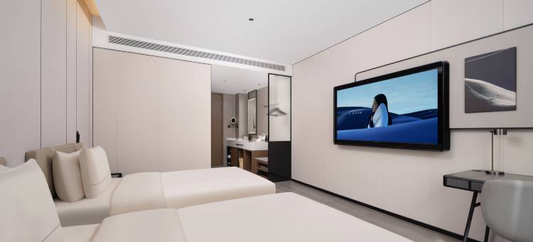 榆林万达广场明珠大道亚朵酒店图片