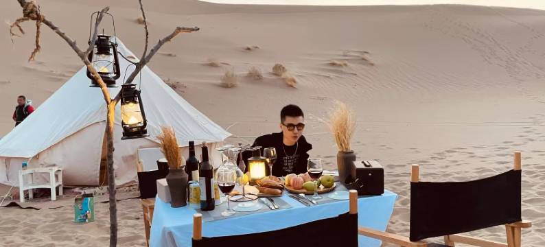 敦煌大漠之境野宿旅拍沙漠星空民宿图片