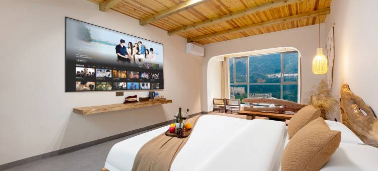 明湖•原木风丨Lakeside Manor设计民宿(明湖国家湿地公园店)图片