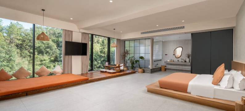 紫金山水壹号谷里温泉民宿图片