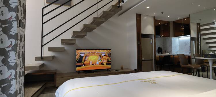 柏圣漫智慧服务公寓(中山石岐完美金鹰广场店)图片