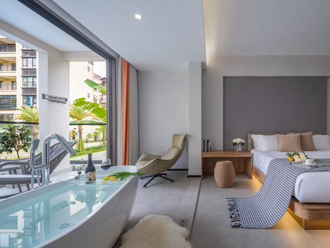 曼悠悠丨Man YoYo侘寂度假别墅(西双版纳景洪融创国际度假区店)