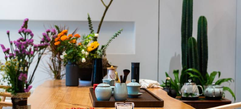 枫林晚居之家庭院(高铁站弦高古城店)图片