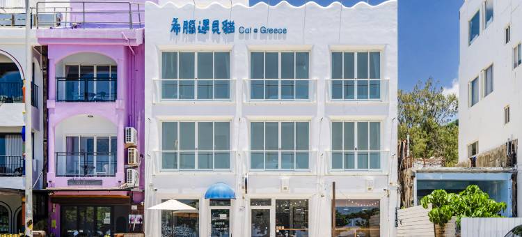 希腊遇见猫图片