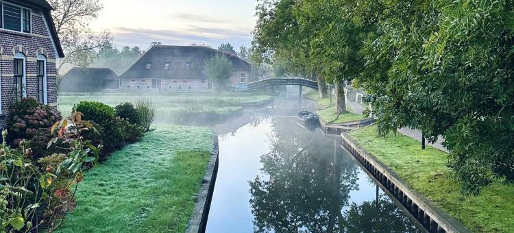 范得隆羊角村传统乡村餐厅酒店(De Dames van de Jonge Giethoorn Hotel Old Village)图片
