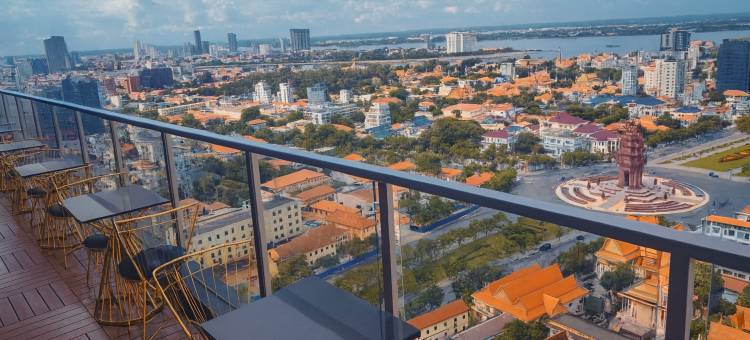 金边|无边际泳池Infinity Pool酒店M Residence |湄公河景|BKK1店(Phnom Penh Infinity Pool Down to $25/N - M Residence)图片