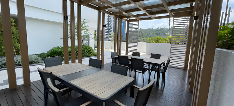 满家乐三卧室单位(Inspirasi Mont Kiara 3 Rooms Balcony Free Wifi & Carpark by the Homez)图片