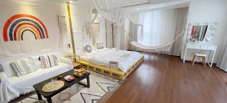 莆田简宿｜PTEasy•高空夜景View轻奢设计民宿(城厢区万达广场店)图片