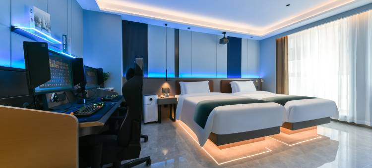 叶与晨电竞电影酒店(火车站槐安东路店)图片