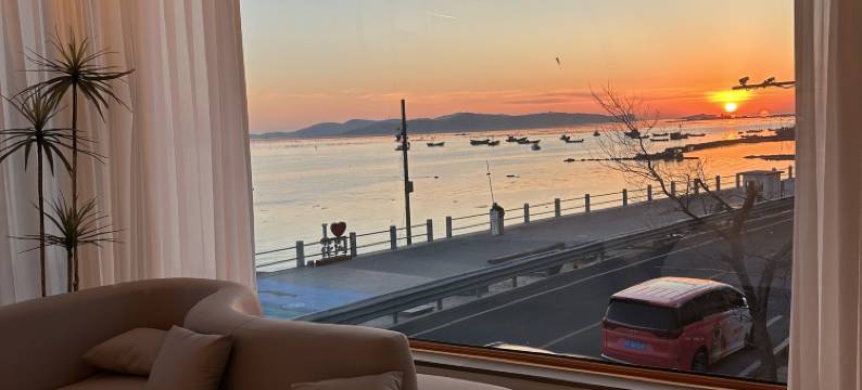 长岛渔家灯火图片