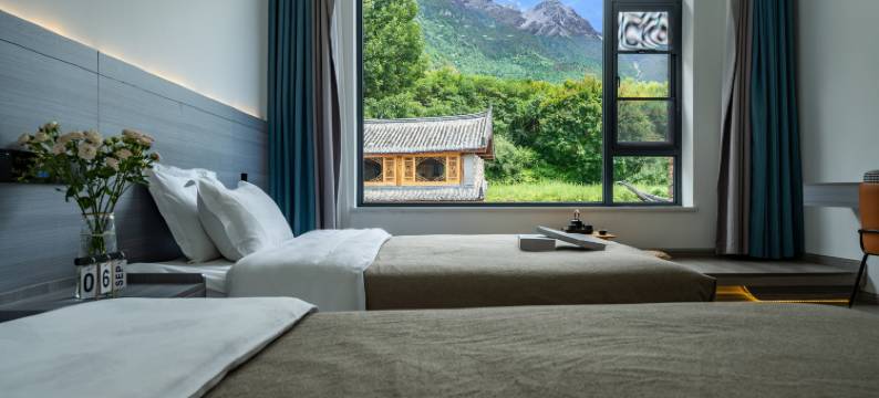 听风泊院·Courtyard绿林野奢日照金山观景美宿(玉龙雪山店)图片