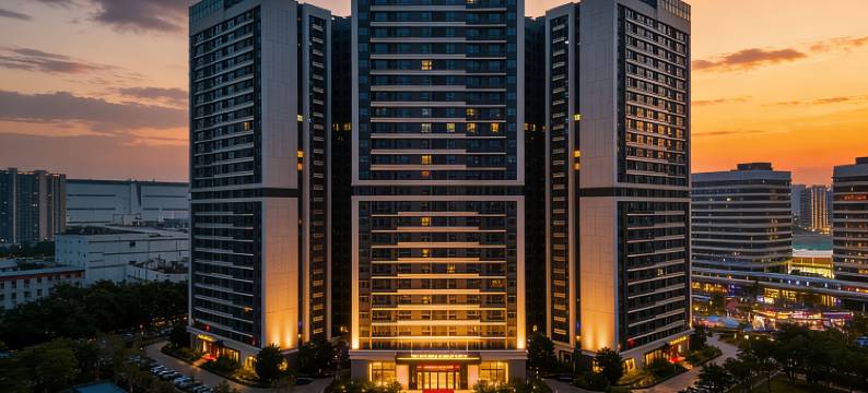 美豪·怡致| 俯瞰城市景观酒店(广州宝能演艺中心萝岗地铁站店)图片