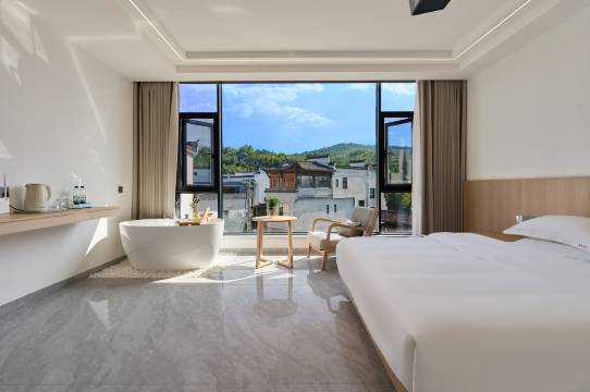 鹊来喜柿·Field环景花园度假别院(宏村风景区店)图片