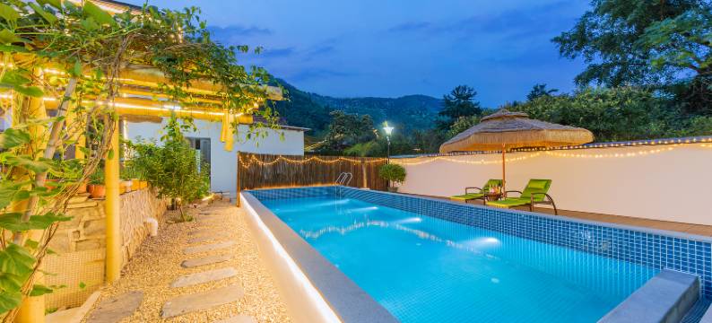 若灵家·溯溪星空泳池亲子度假galaxy美宿(余村两山店)图片