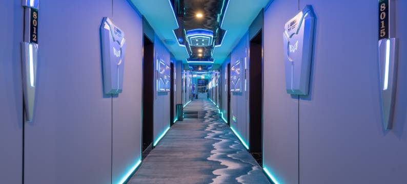 美景E号电竞酒店(淄博桓台信誉楼张北路店)图片