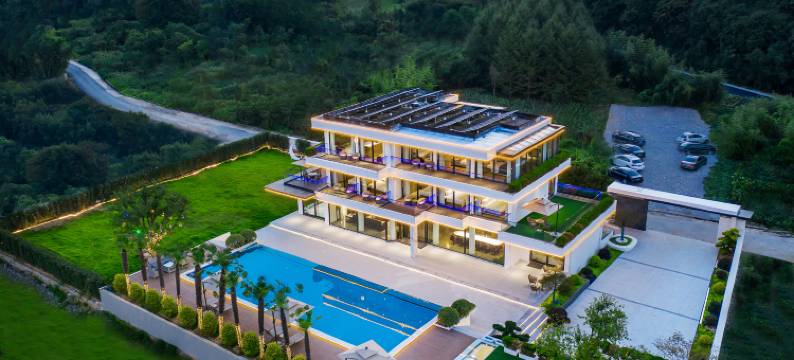 云溪泊岸·星空泳池溪畔轰趴·独栋Villa设计师民宿图片