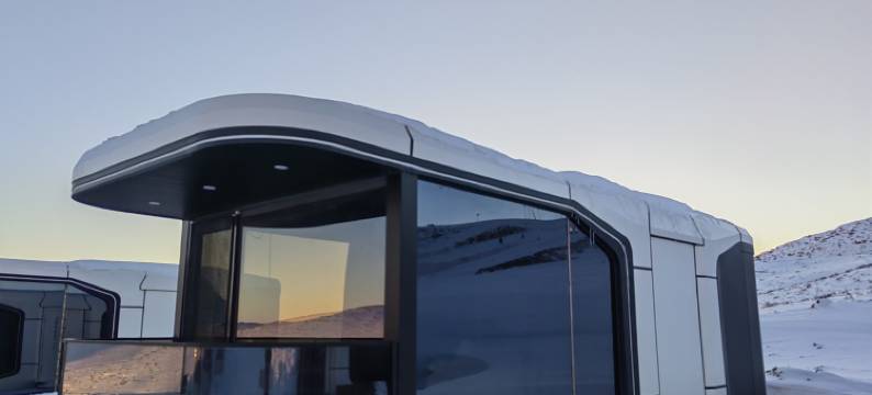 将军山国际滑雪度假区山顶太空舱滑雪度假营地图片