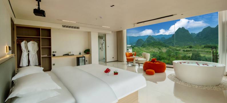 栖悦·云宿酒店(阳朔兴坪镇二十元风景区店)图片