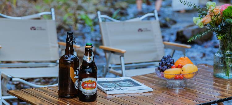 泾宿·木兮•夏日露营风溯溪亲子度假避暑氧宿图片