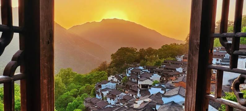 江南·遇天然氧吧环景设计民宿(篁岭风景区店)图片