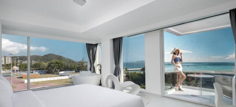 三亚星野•悬浮泳池海景设计民宿图片