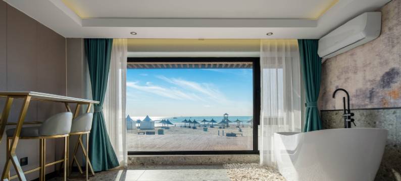 北戴河浅水湾沙滩日出酒店图片