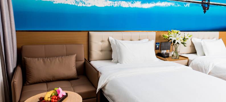 财道客栈•优选酒店(博乐滨河公园店)图片