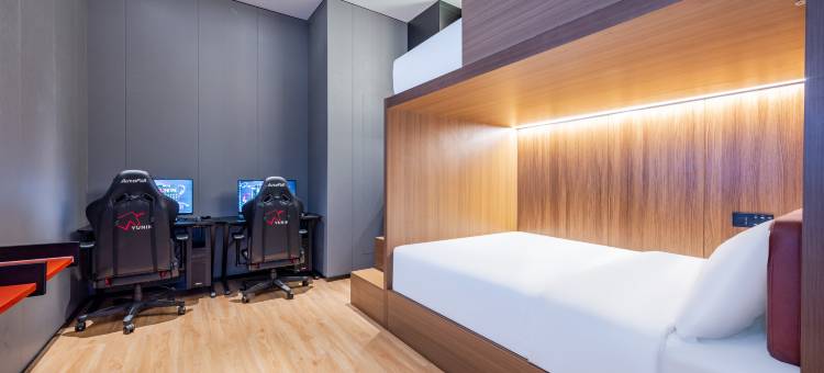 如家Yunik电竞酒店(烟台渤海轮渡幸福路店)图片