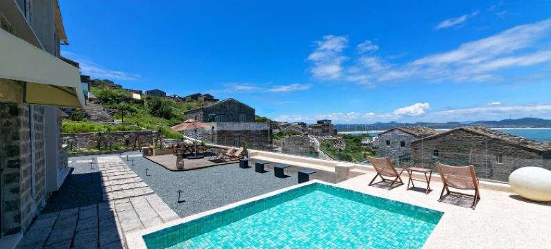 平潭昔风里.落日海景民宿(长江澳风力田店)图片