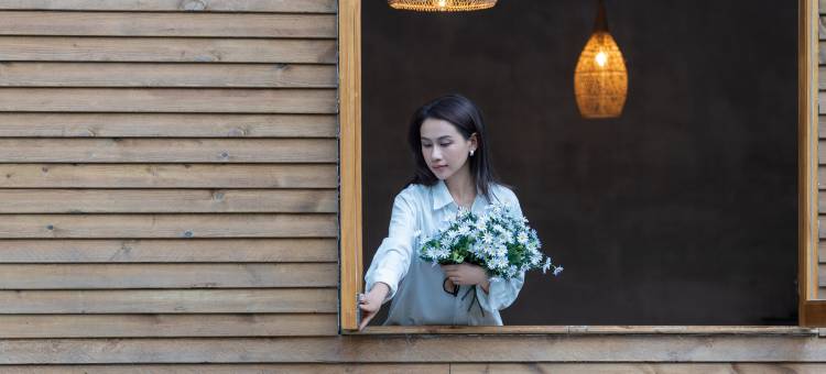 乐芒·沐朵|Soft·An柔白治愈奶油风|设计师美宿(勐焕大金塔店)图片