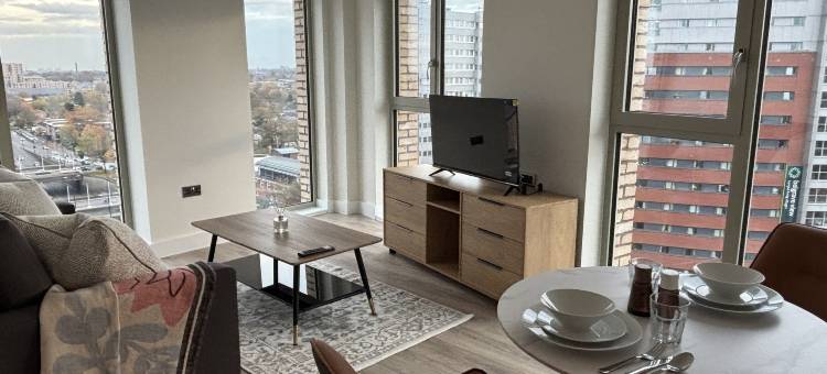 Stylish apartment in central Birmingham, with Parking图片