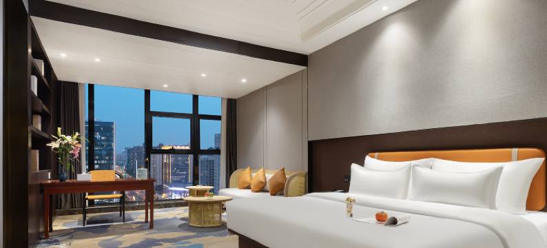 欢棠·茉舍酒店(郑州高铁东站绿地双子塔店)图片