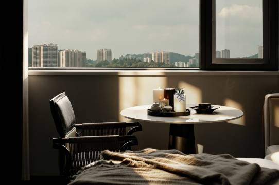 谷莫尼 Blk 法式隐奢度假酒店(盘州东湖公园红果小广场店)图片