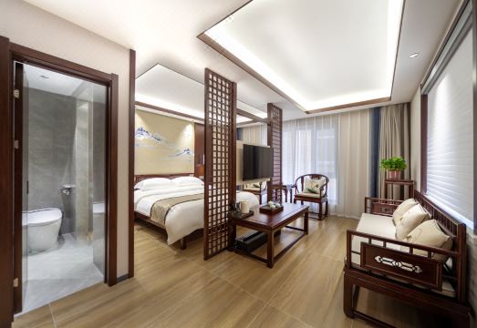 五台山青峯名邸酒店（广化寺店）外景图