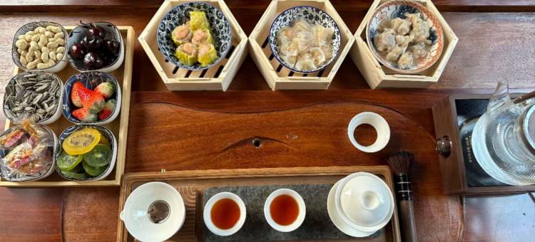 岭南小筑庭院式holiday·悦度简奢轻居(广州琶洲会展中心店)图片