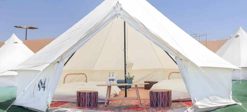 腾格里沙漠沙之缘露营地图片