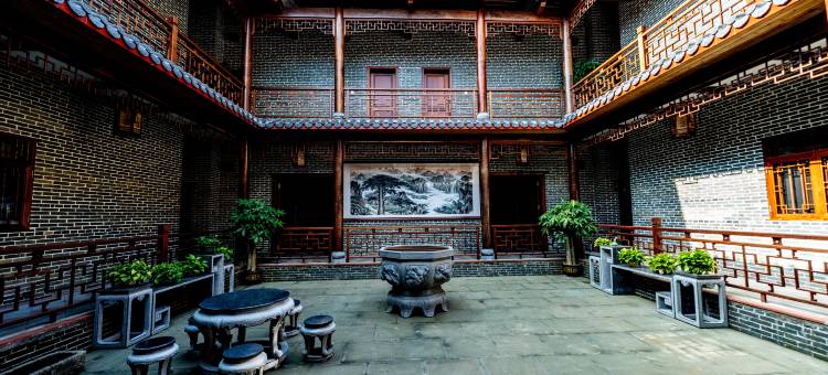 寿仙湖森林木屋度假民宿图片