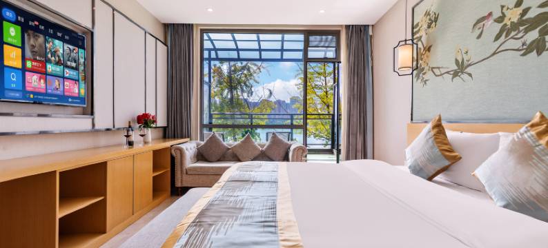 绵阳桃花岛观江酒店图片