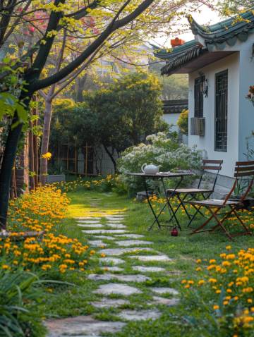 Galsang荷悦·格桑云朵|新中式°|旅居花园美宿(丽江古城店)